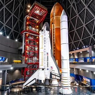 Space Shuttle Endeavour: Standing Tall