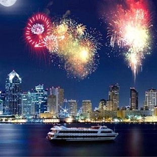 4th of July Fireworks Cruise on San Diego Bay