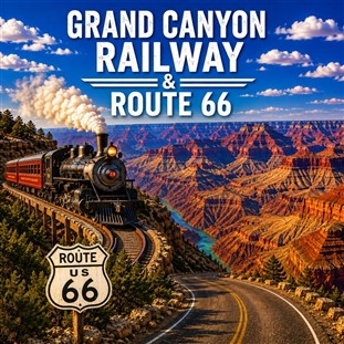 Grand Canyon Railway & Treasures of Route 66