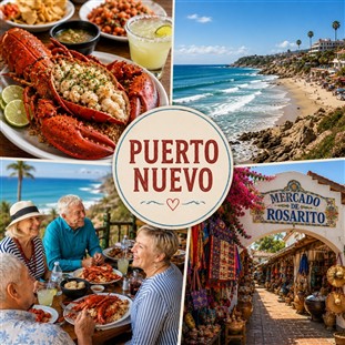 Mexico: Rosarito & Puerto Nuevo with Lobster Lunch