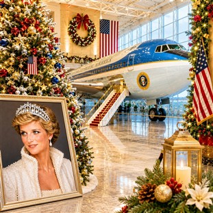 A Royal American Christmas at Reagan Library